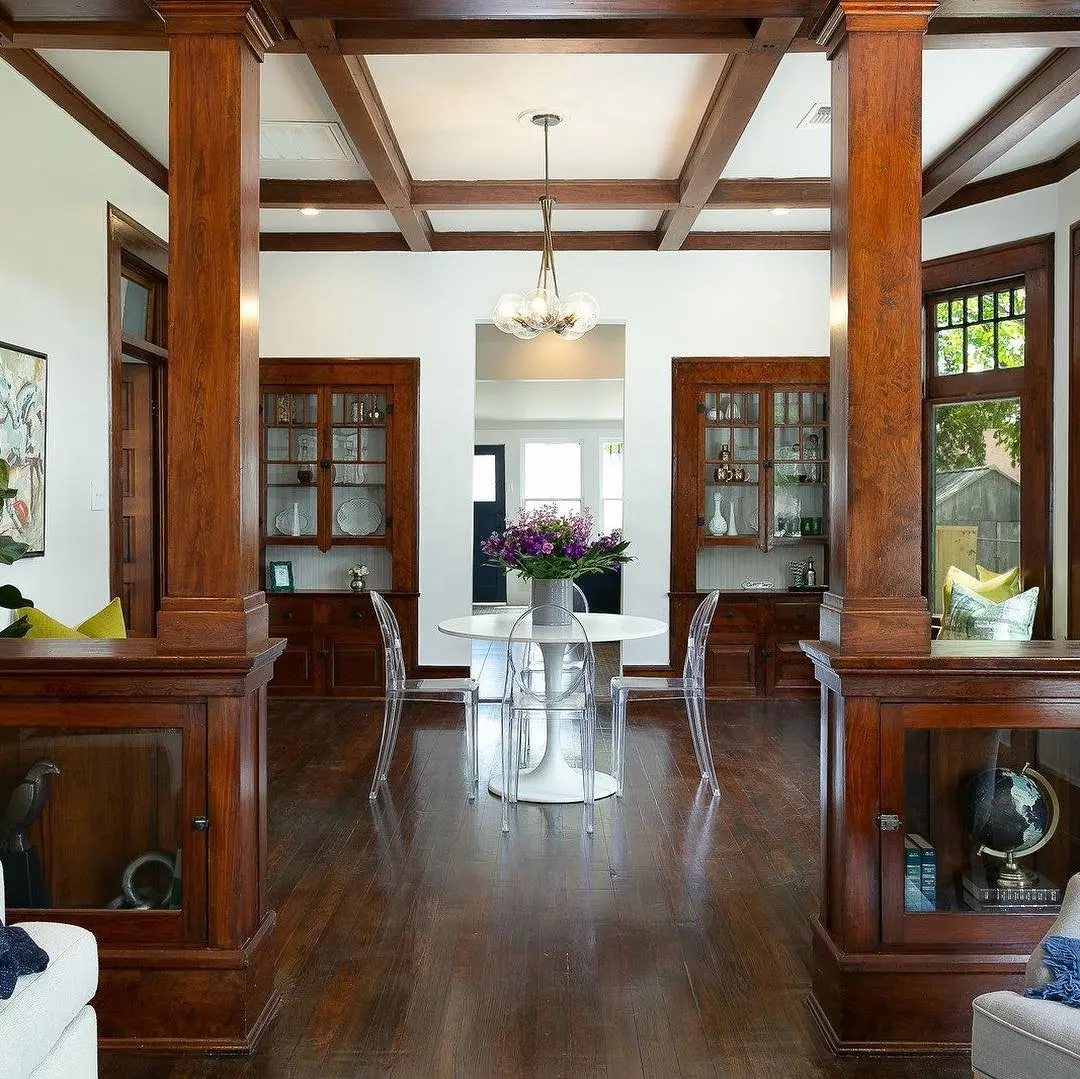 a living room filled with furniture and wooden floors