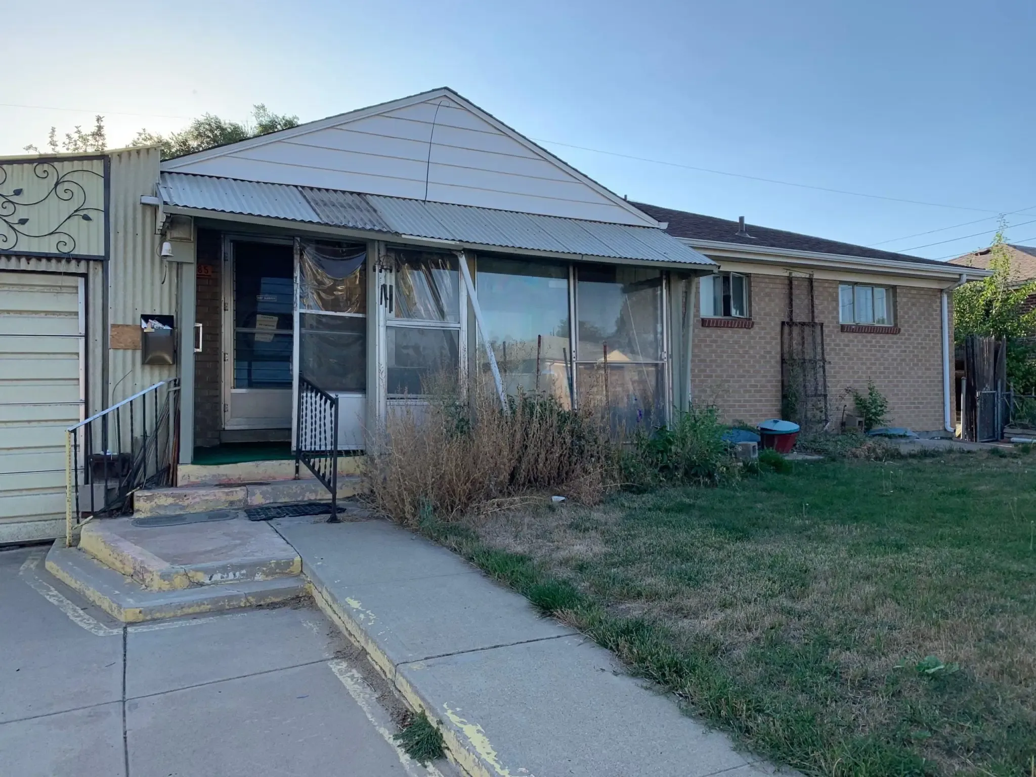 house exterior before