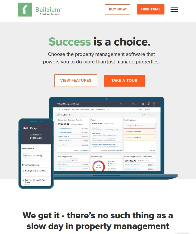 buildium screenshot