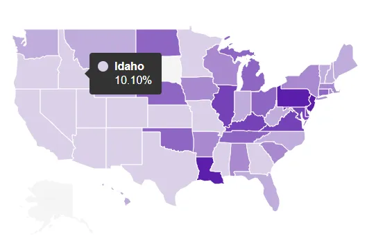 idaho map